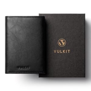 VC302- Side Slider Mechanism, with/without Back Zipper Pocket, Magnetic Strip Closure Tri-fold Wallet - Emporium Shop